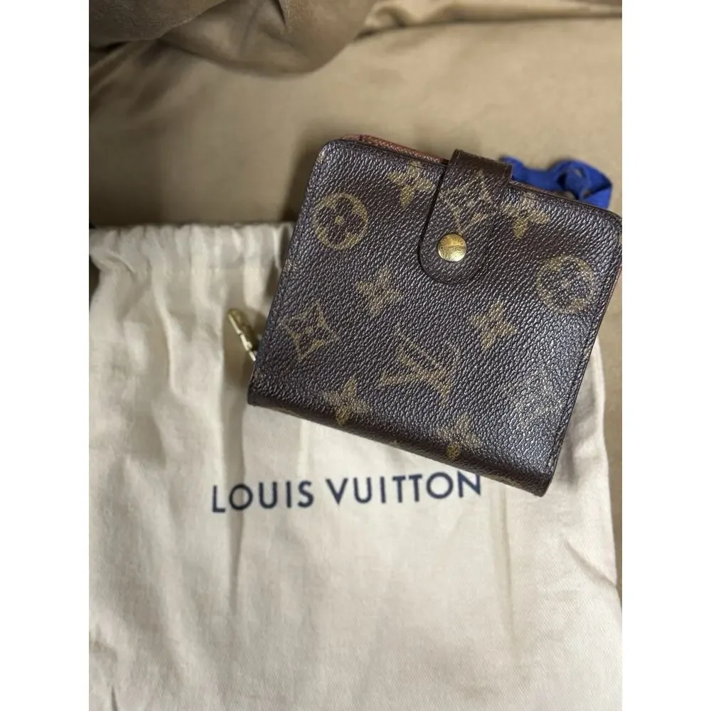 Louis Vuitton Monogram Compact Zip Bifold Wallet w/ Dustbag Giftable - Picture 1 of 8